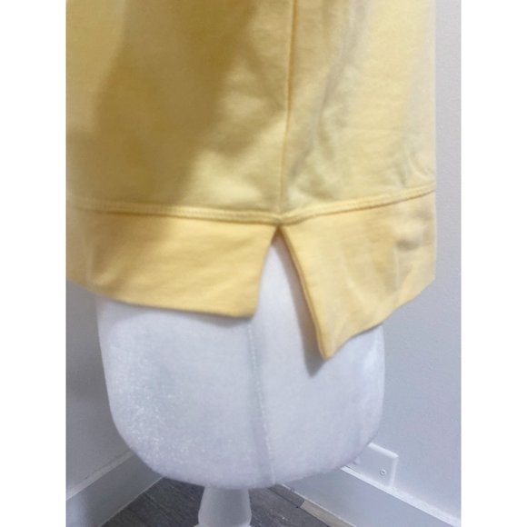 SWEATY BETTY Chelsea Crop Yellow Sweatshirt Small - Picture 5 of 8